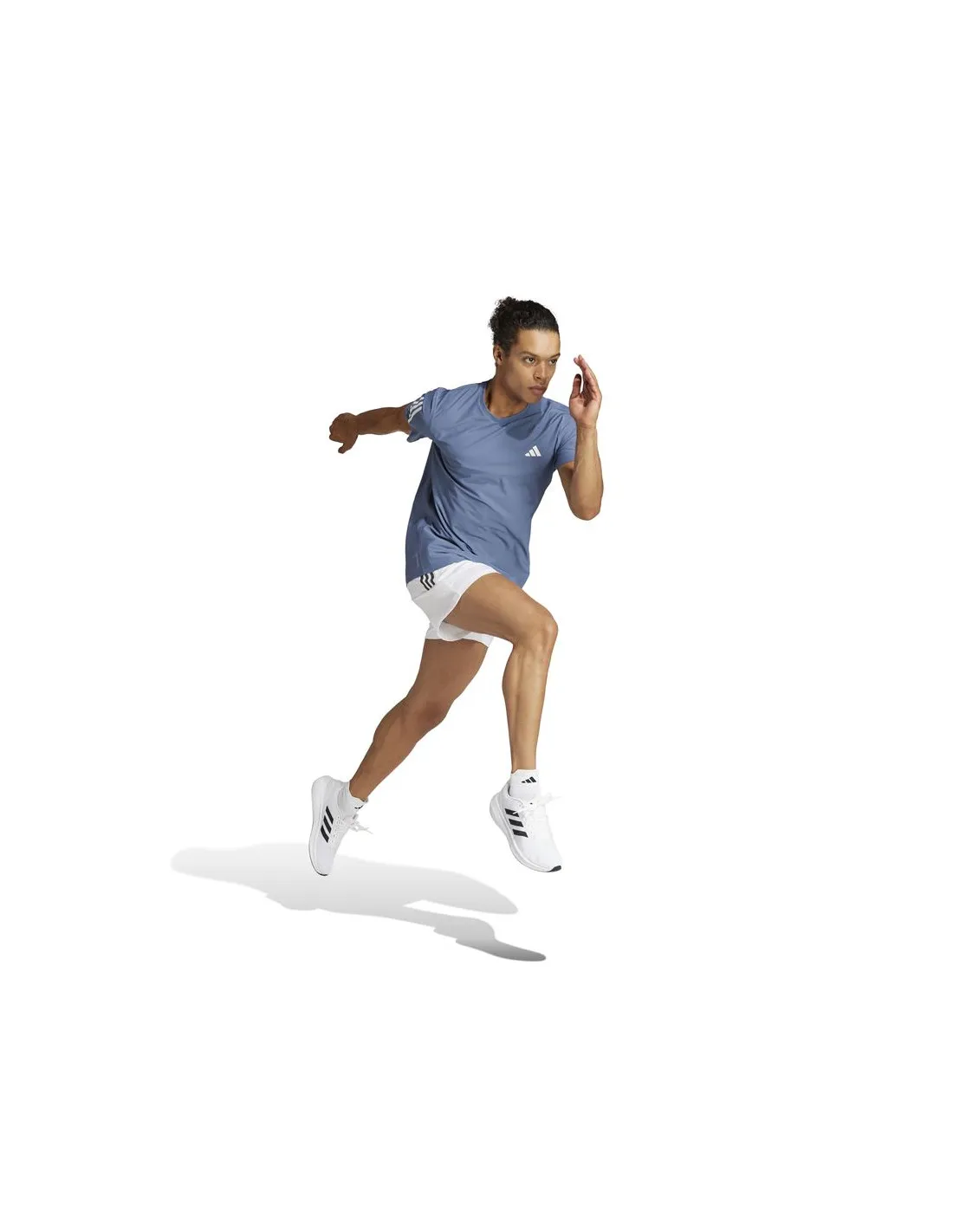 Camiseta de Running adidas Own The Run Hombre Azul