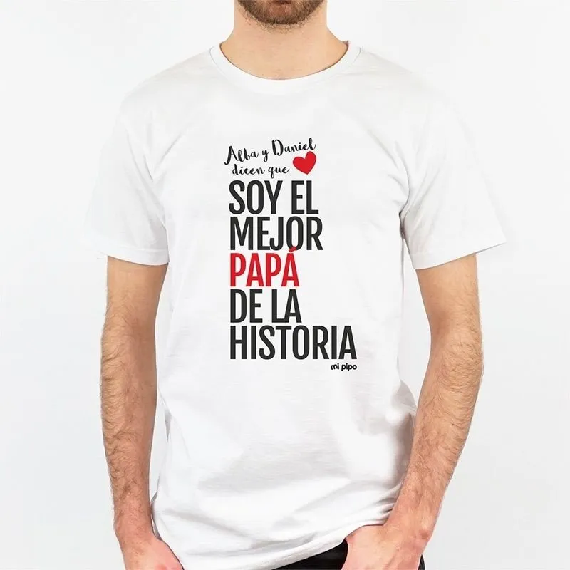 Camiseta papá Soy el Mejor