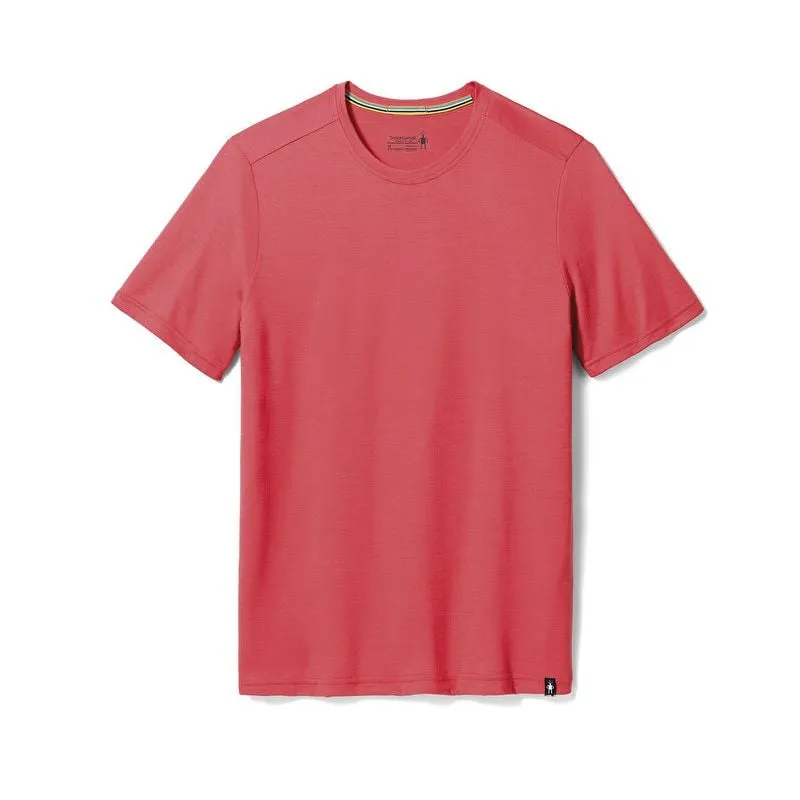 Camiseta Smartwool Camiseta manga corta (rojo tierra) hombre