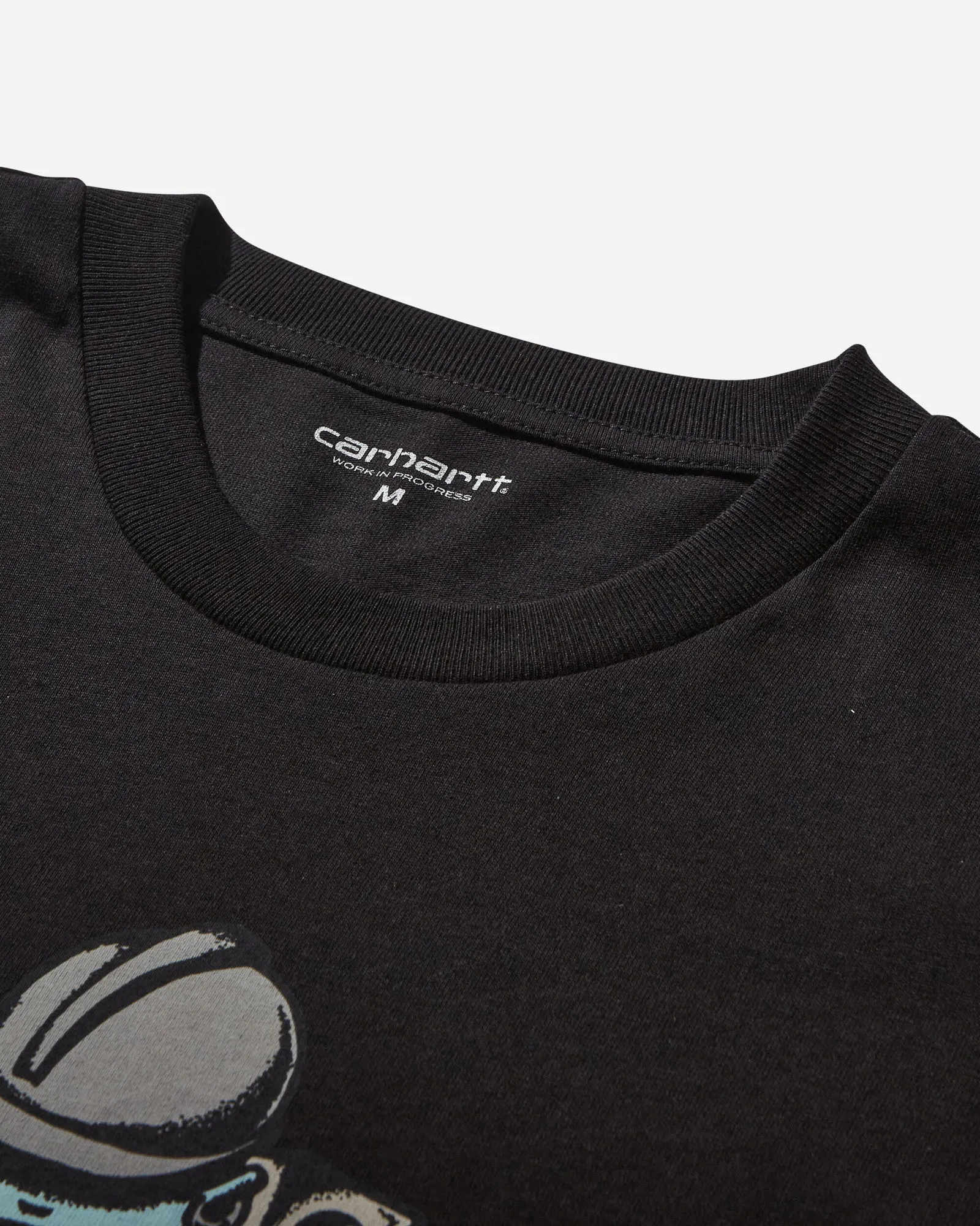 CARHARTT WIP DRILL BOY LONGSLEEVE TSHIRT BLACK