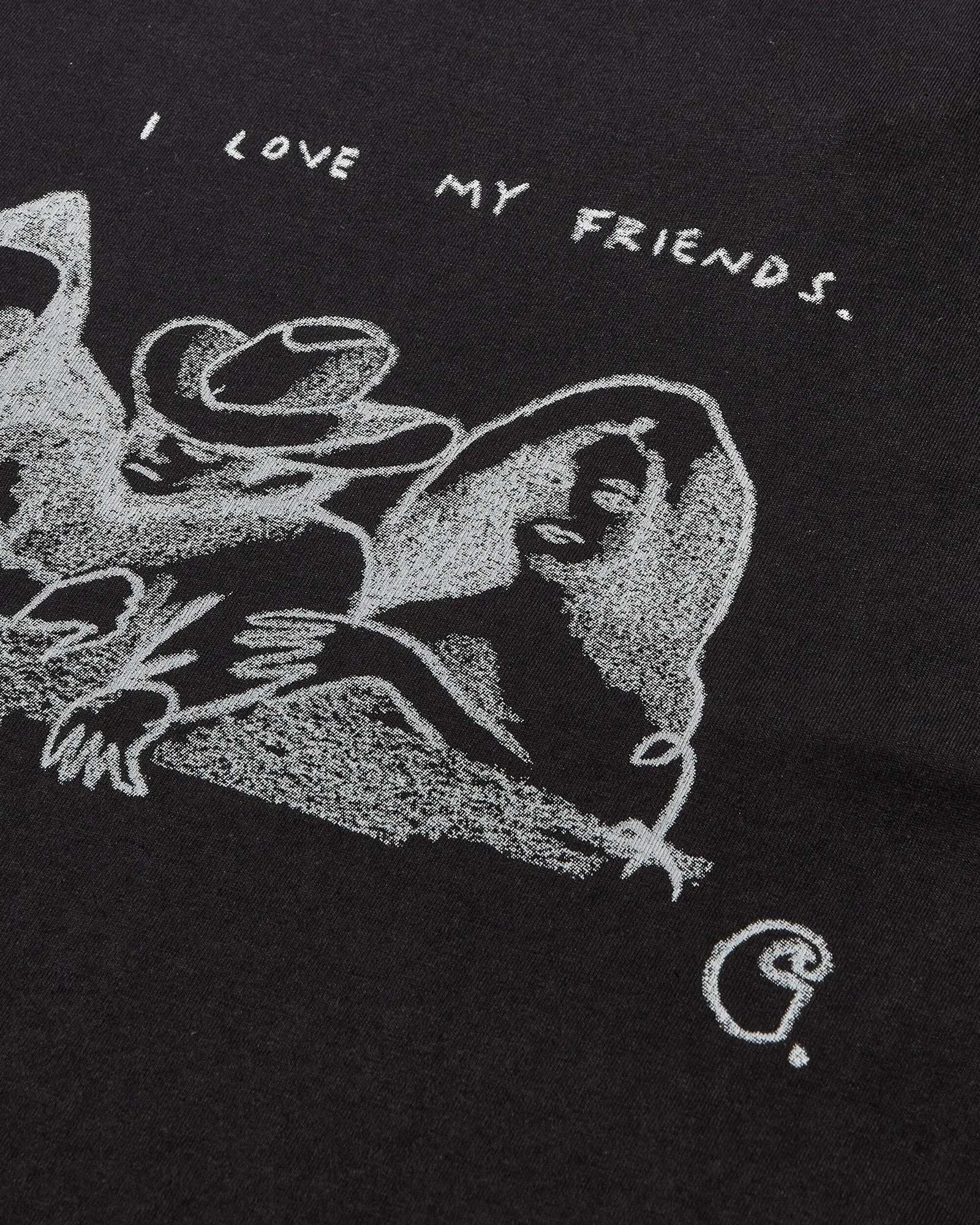 CARHARTT WIP PEPE FRIENDS TSHIRT BLACK