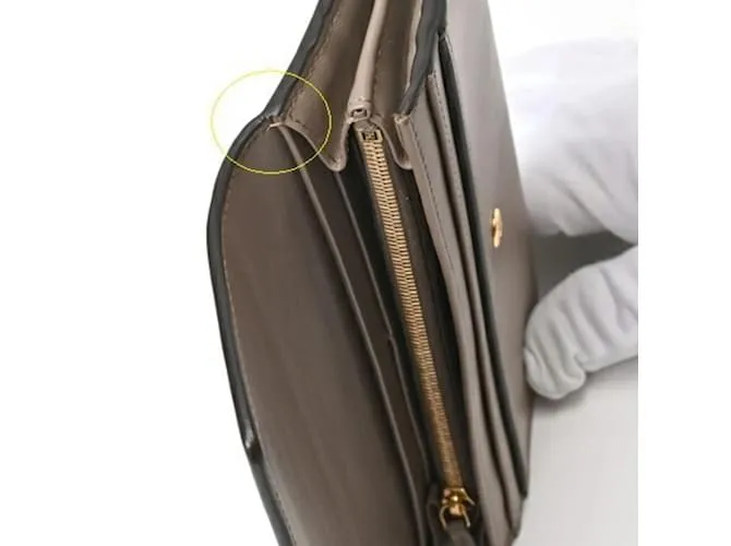 Cartera Larga Fendi Roma Gris 