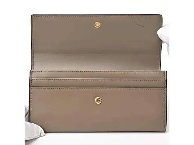 Cartera Larga Fendi Roma Gris 