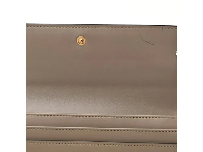 Cartera Larga Fendi Roma Gris 