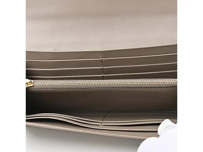 Cartera Larga Fendi Roma Gris 
