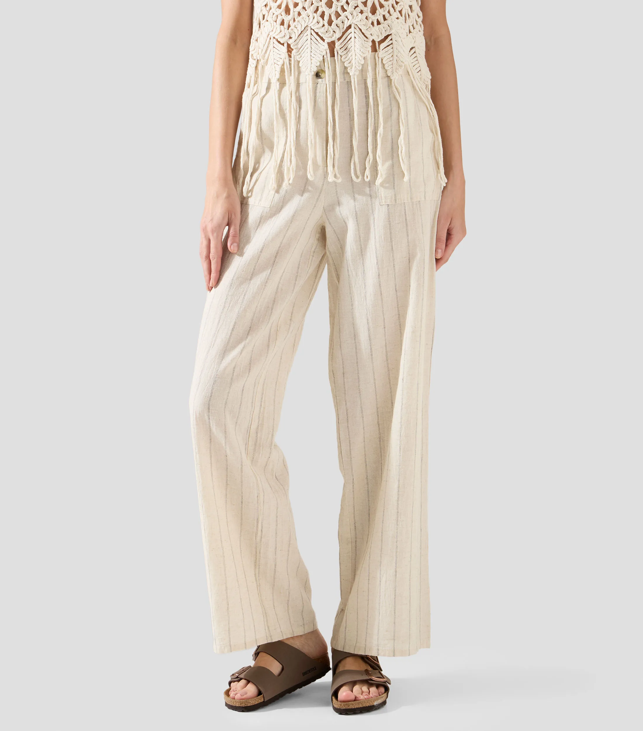 Catamaran Pantalón a Rayas Mujer
