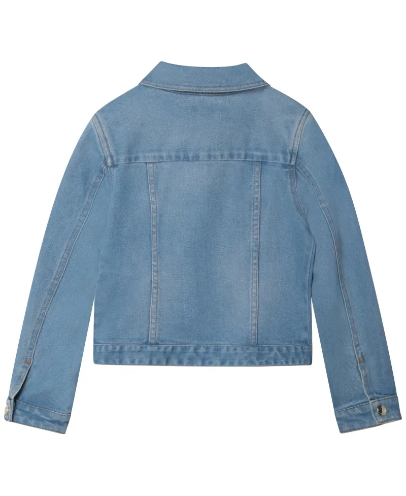 Cazadora Vaquera Niña CHLOÉ Bleach