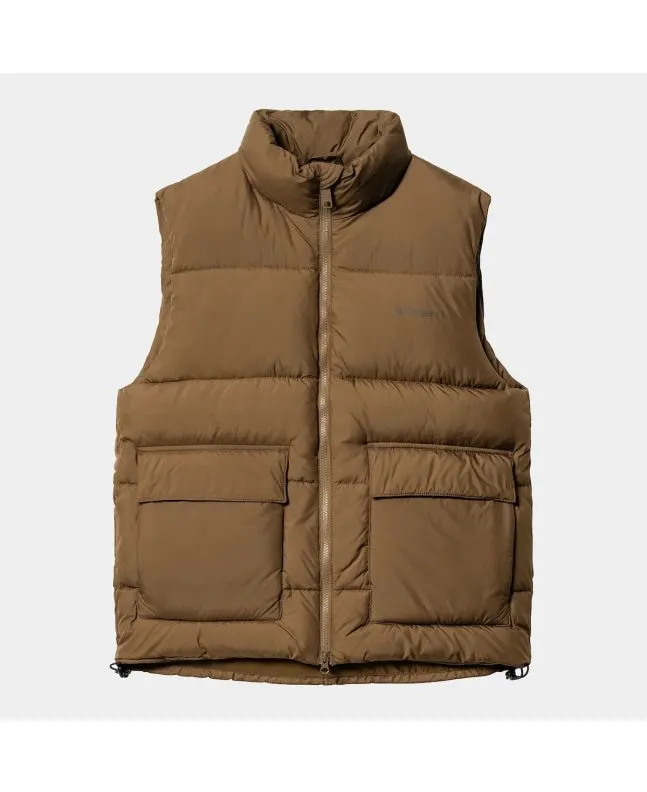 Chaleco acolchado Carhartt WIP Springfield Vest Marrón