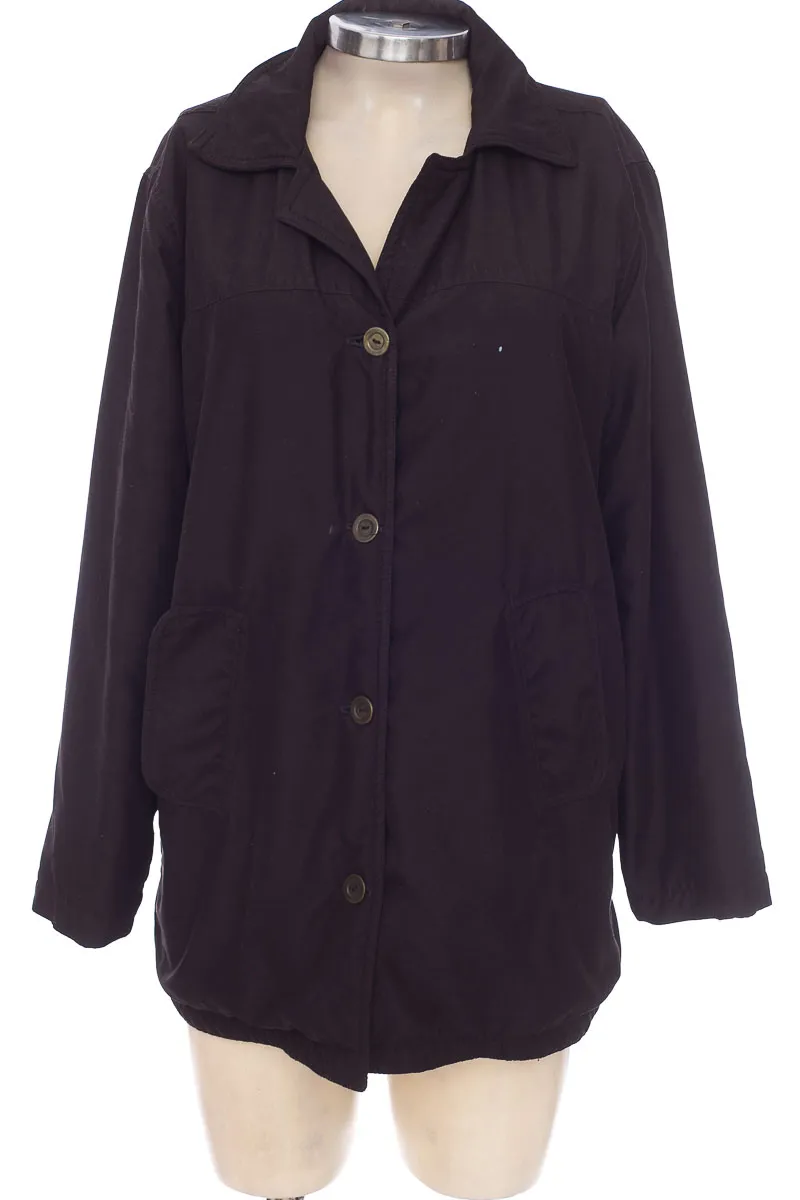 CHAQUETA / ABRIGO COLOR NEGRO  LASER