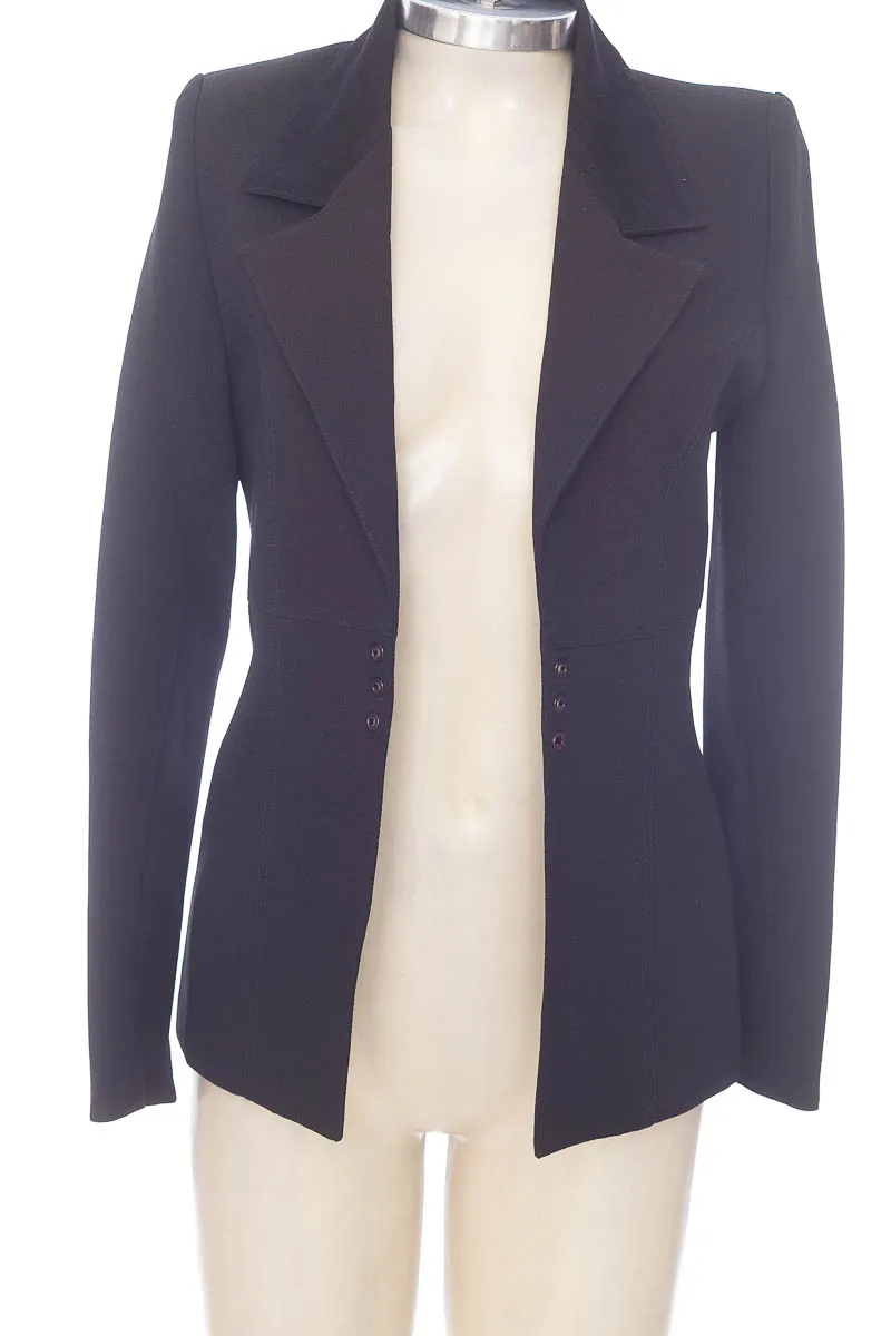 CHAQUETA / ABRIGO COLOR NEGRO  MIKAELA