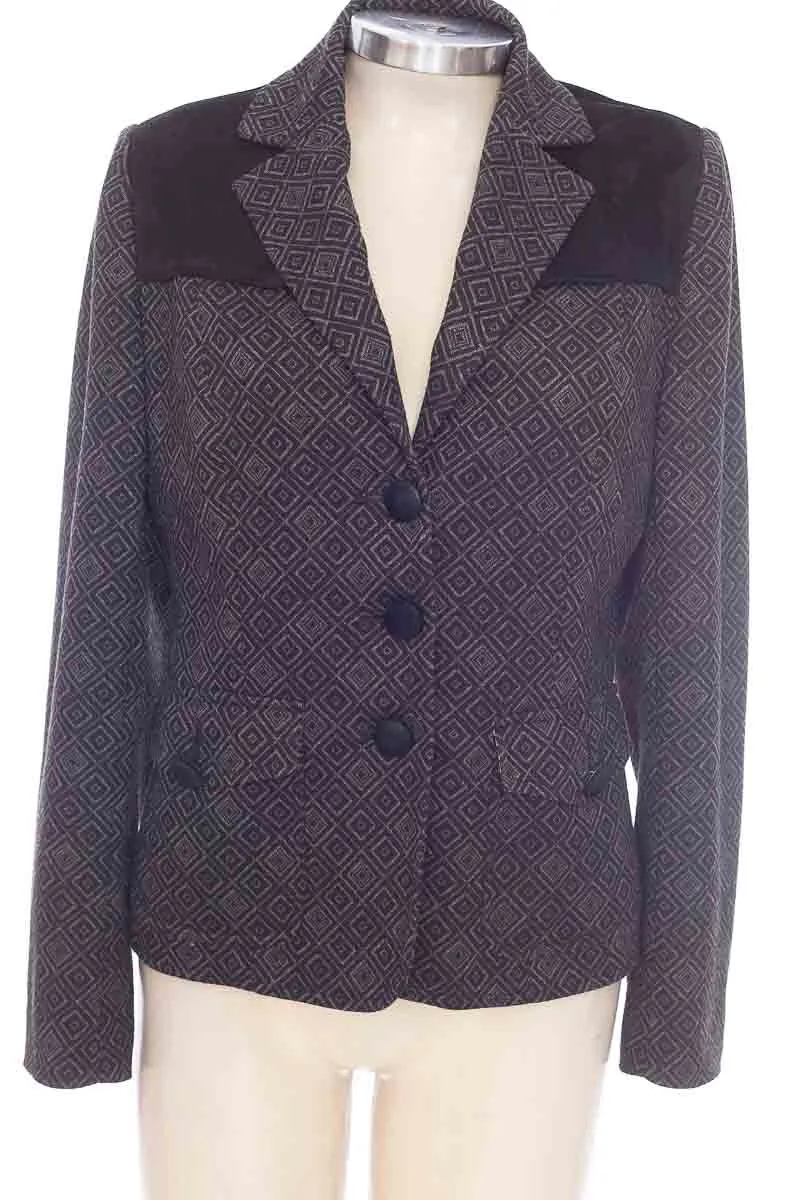CHAQUETA / ABRIGO COLOR NEGRO  ZUT 