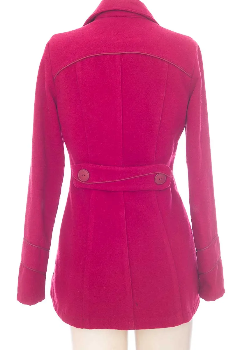 CHAQUETA / ABRIGO COLOR VINOTINTO  VICTORIA