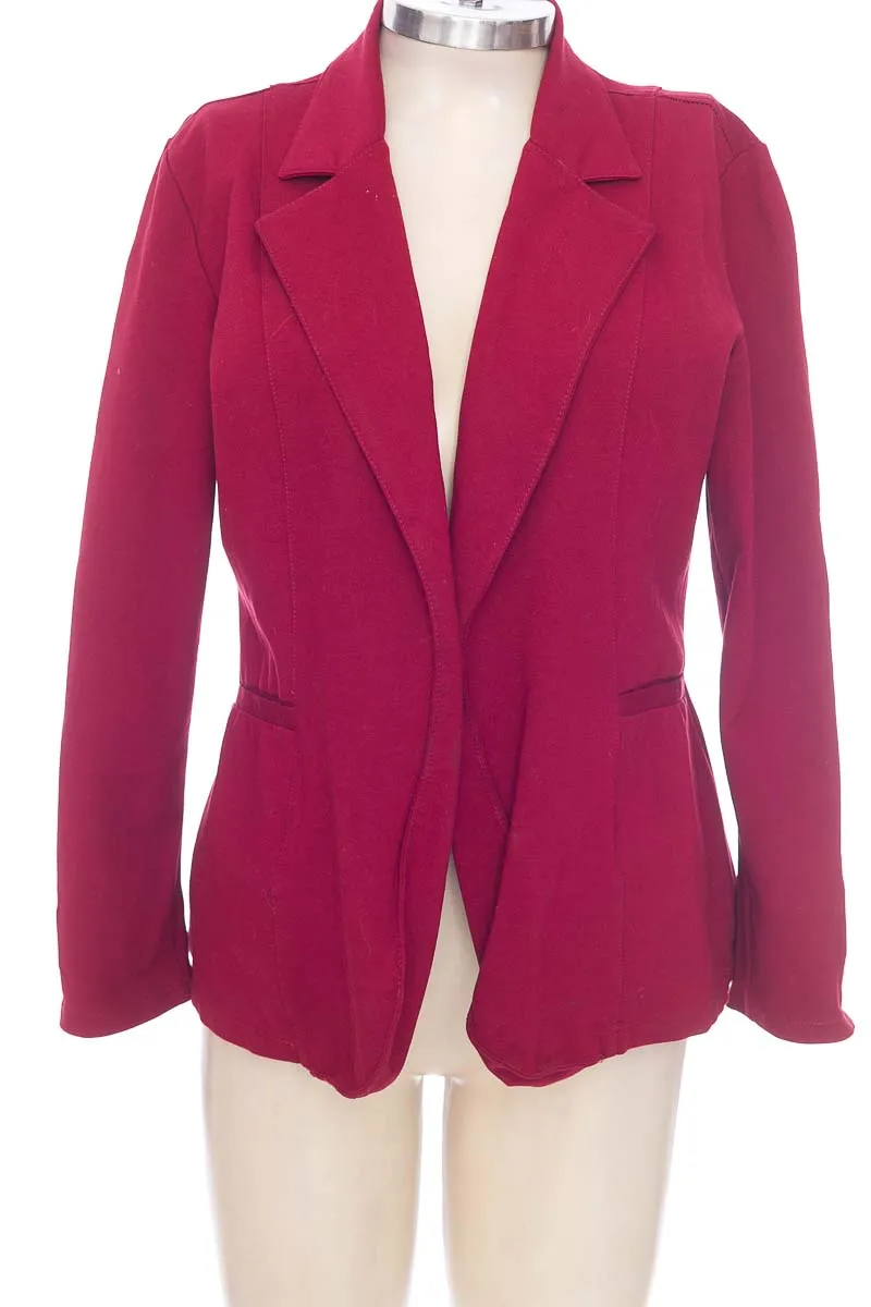 CHAQUETA / ABRIGO COLOR VINOTINTO  VITORIA