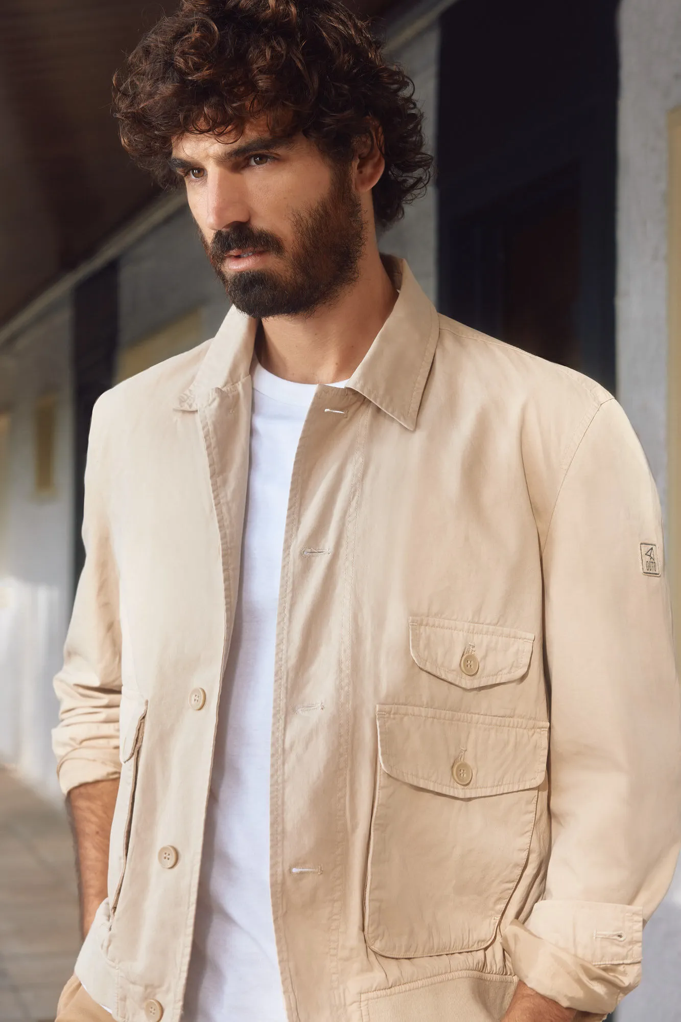 Chaqueta con bolsillos