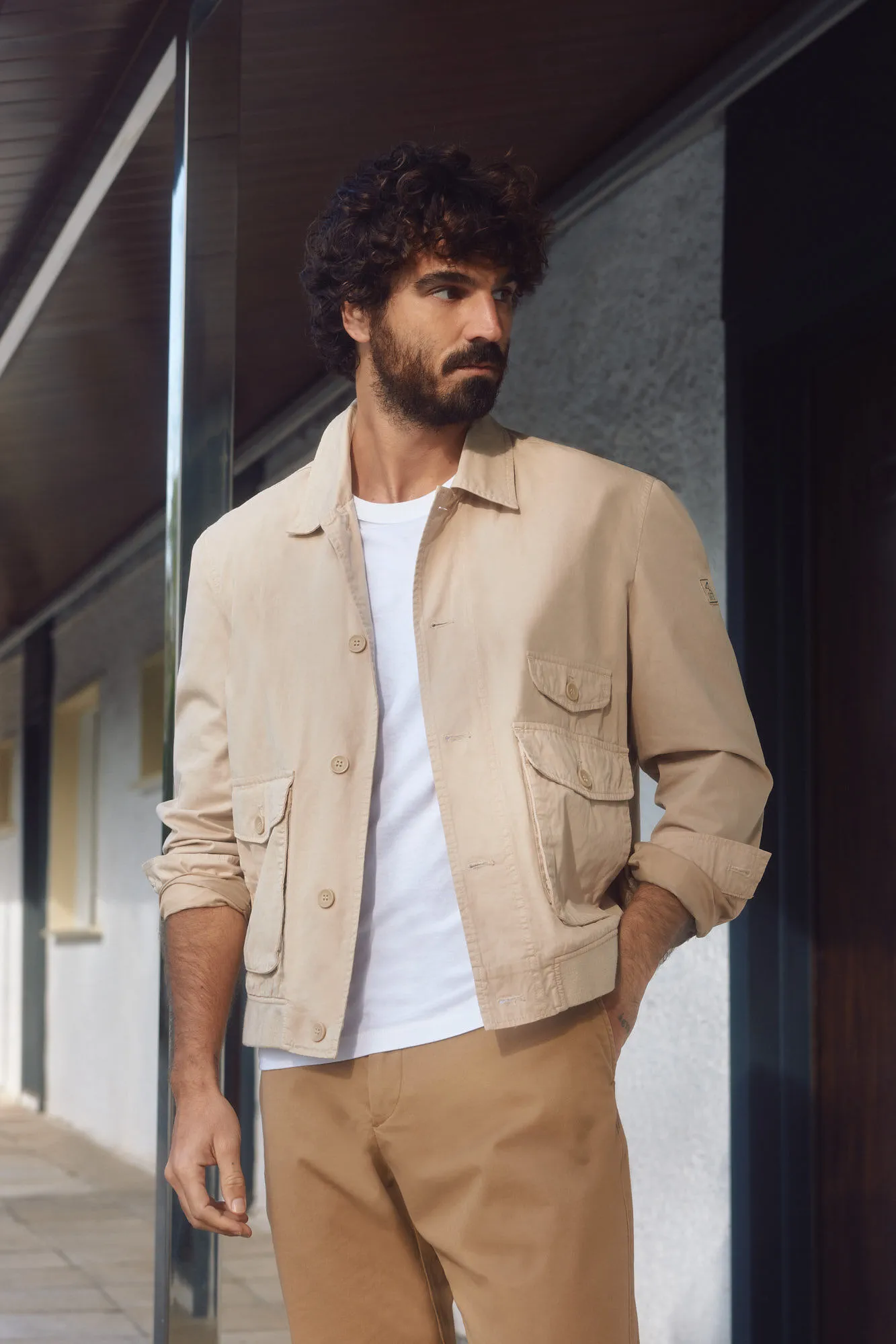 Chaqueta con bolsillos