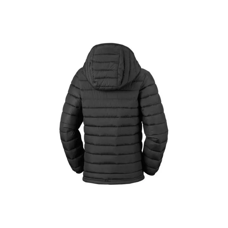 Chaqueta con capucha Columbia Powder Lite (negra) para niños
