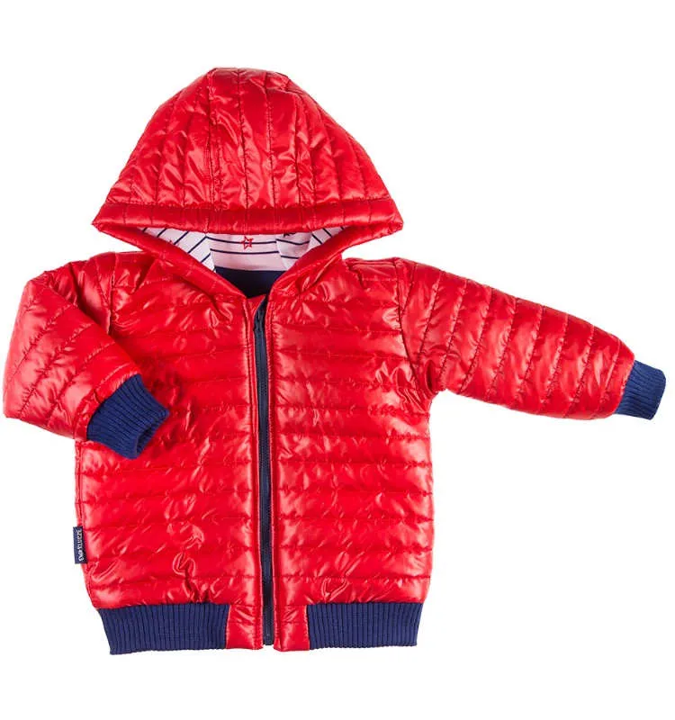 Chaqueta de niño roja colección Universe