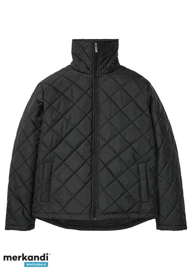 Chaqueta de otoño para hombre,Chaqueta de invierno,Chaqueta acolchada negra de Bonprix