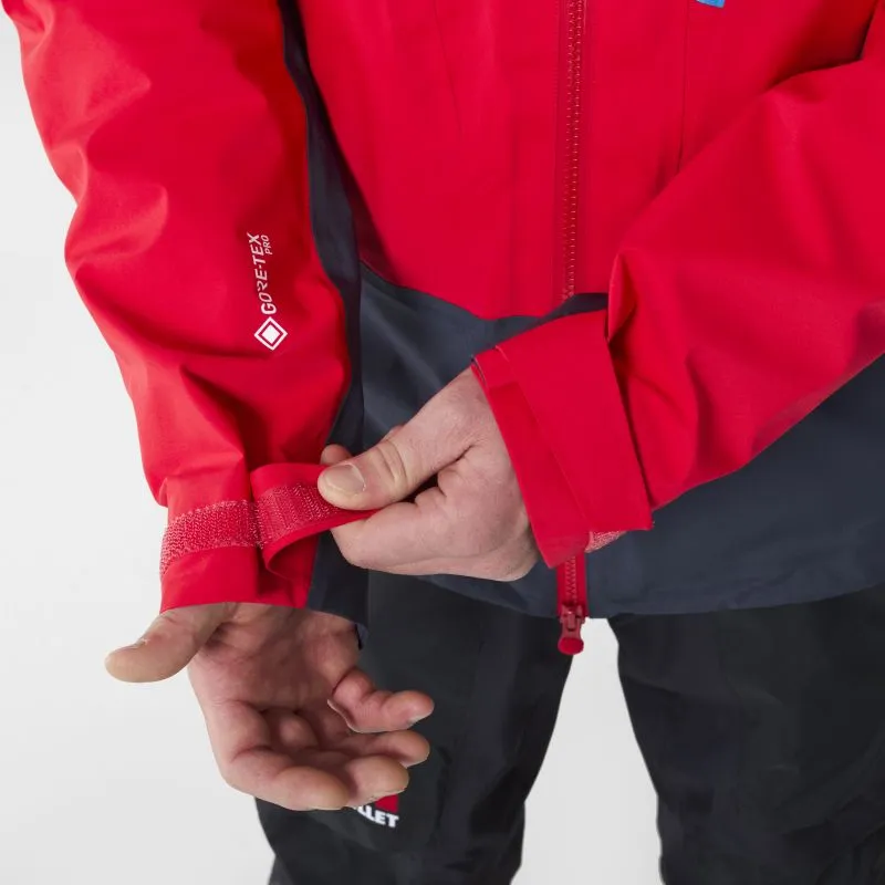 CHAQUETA DE PROTECCIóN PARA HOMBRE MILLET TRILOGY V ICON DUAL GORETEX (SAPHIR/ROJO)