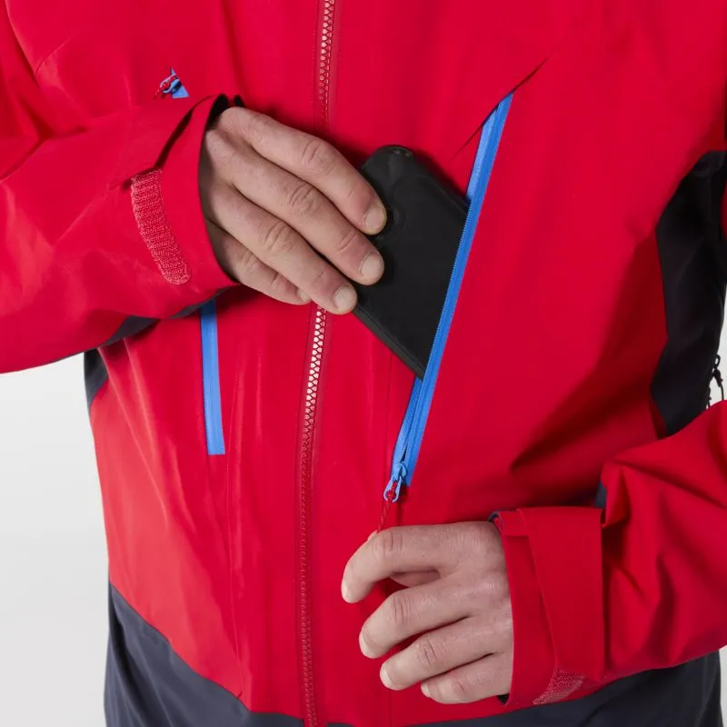 CHAQUETA DE PROTECCIóN PARA HOMBRE MILLET TRILOGY V ICON DUAL GORETEX (SAPHIR/ROJO)
