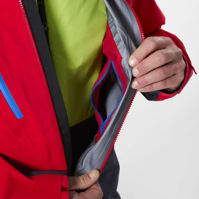 CHAQUETA DE PROTECCIóN PARA HOMBRE MILLET TRILOGY V ICON DUAL GORETEX (SAPHIR/ROJO)