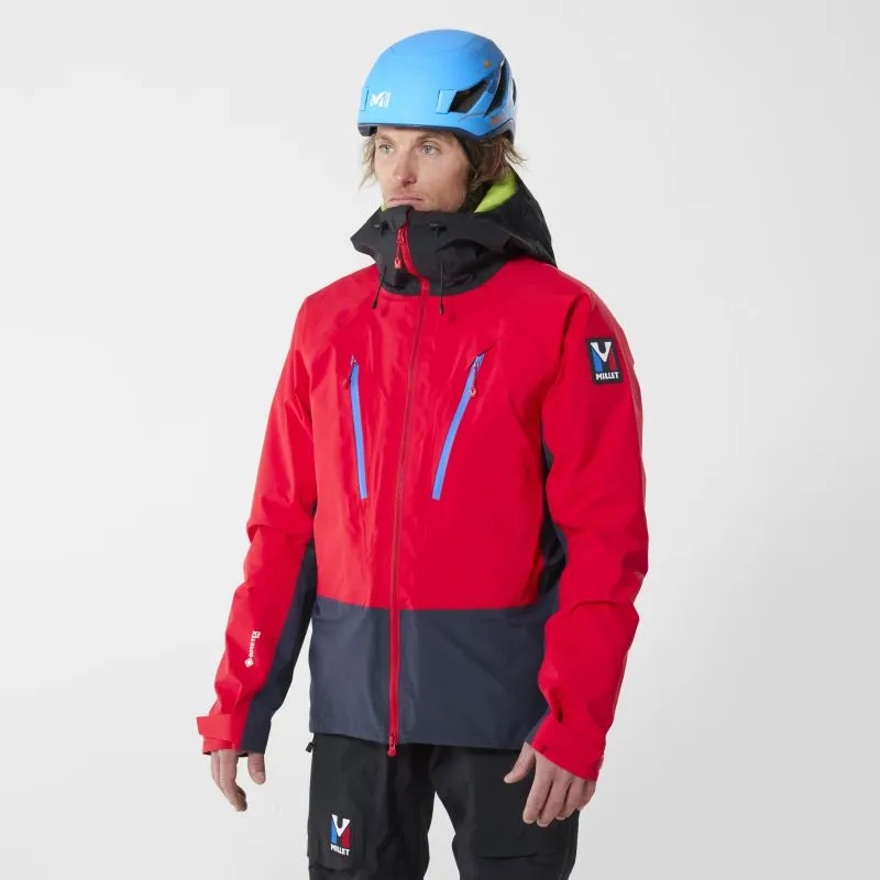 CHAQUETA DE PROTECCIóN PARA HOMBRE MILLET TRILOGY V ICON DUAL GORETEX (SAPHIR/ROJO)
