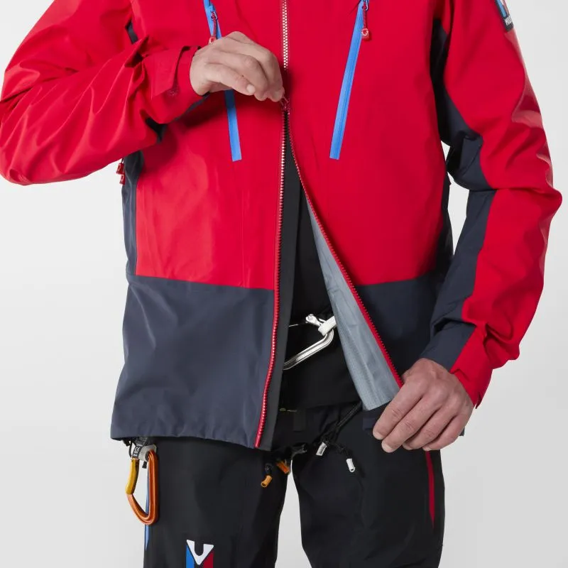 CHAQUETA DE PROTECCIóN PARA HOMBRE MILLET TRILOGY V ICON DUAL GORETEX (SAPHIR/ROJO)