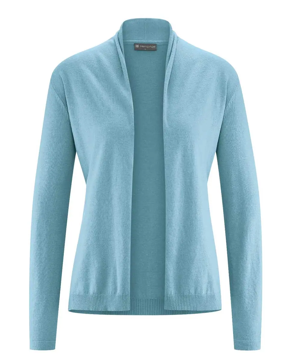 Chaqueta de punto sin botones 100% sostenible