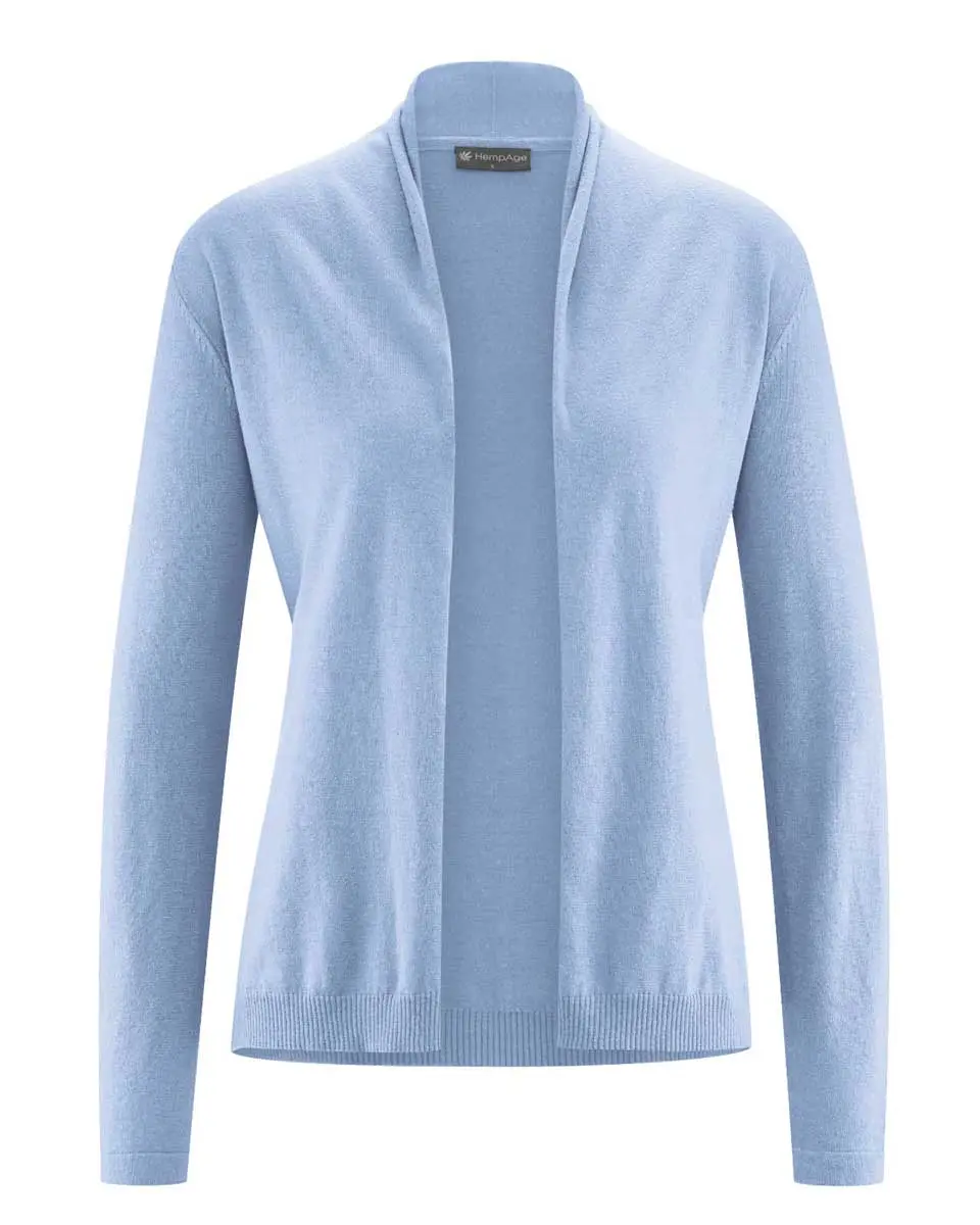 Chaqueta de punto sin botones 100% sostenible