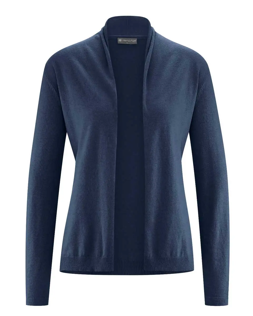 Chaqueta de punto sin botones 100% sostenible