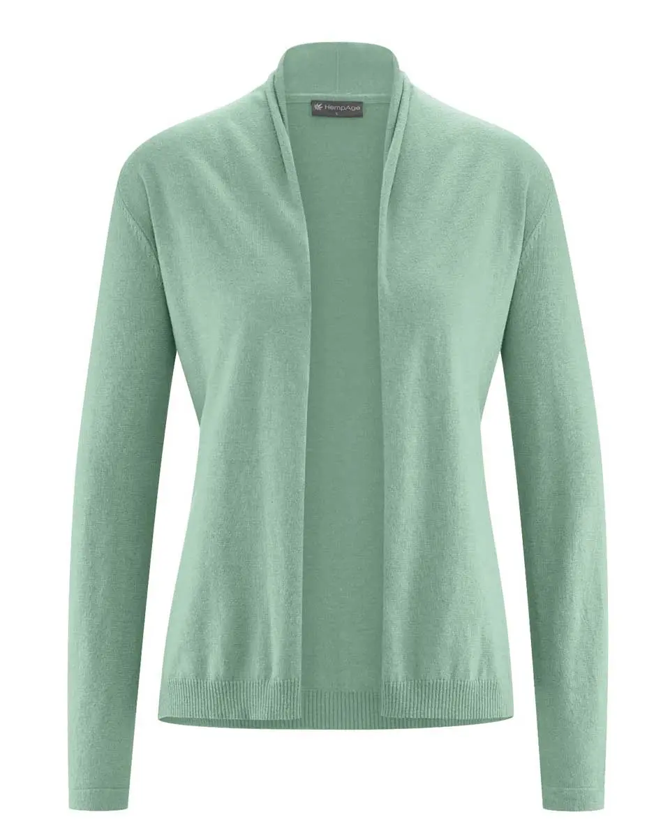 Chaqueta de punto sin botones 100% sostenible