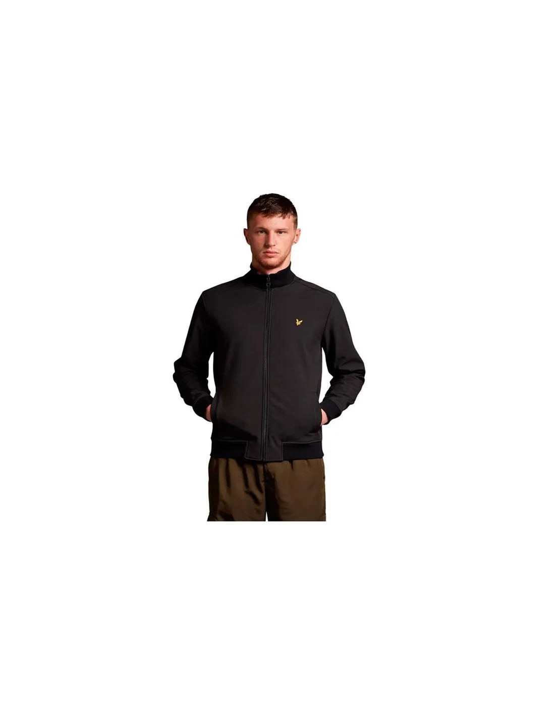 Chaqueta Lyle & Scott Zip Through Funnel Neck Shoft Shell