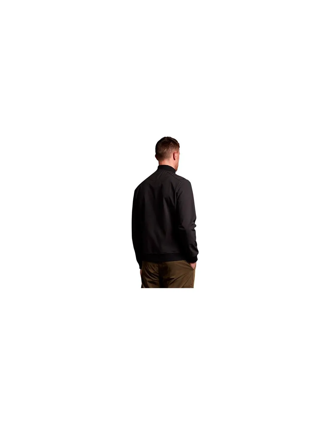 Chaqueta Lyle & Scott Zip Through Funnel Neck Shoft Shell