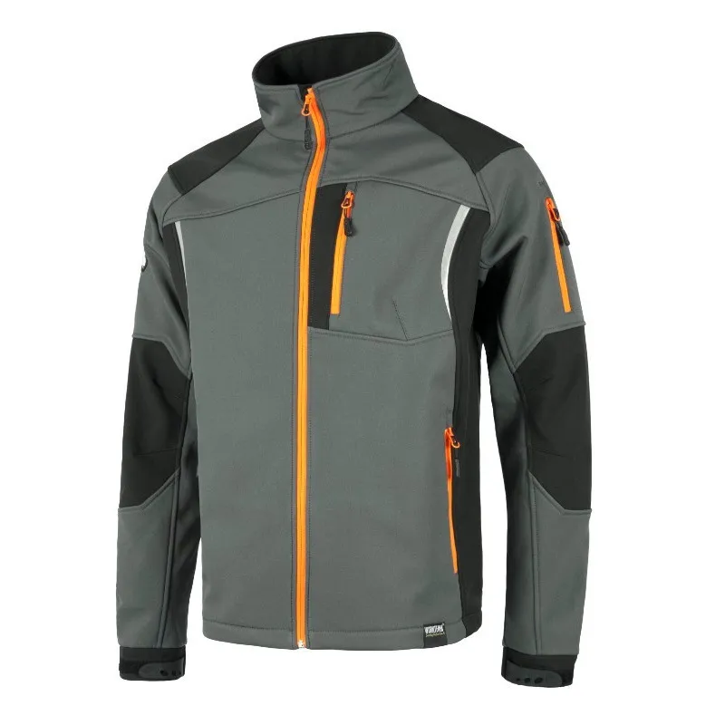 Chaqueta Workshell combinada de manga ranglán y alta capacidad térmica WORKTEAM S9495