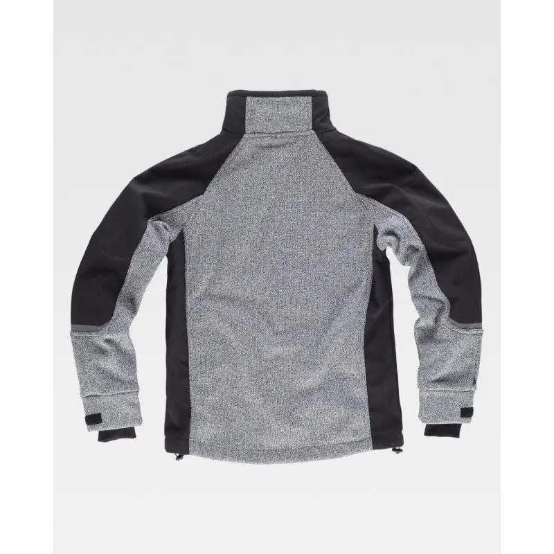 Chaqueta Workshell Sport  en tejido de punto superpuesto