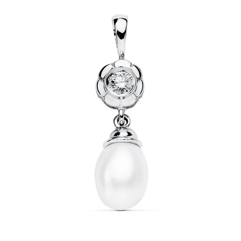 Colgante Oro Blanco