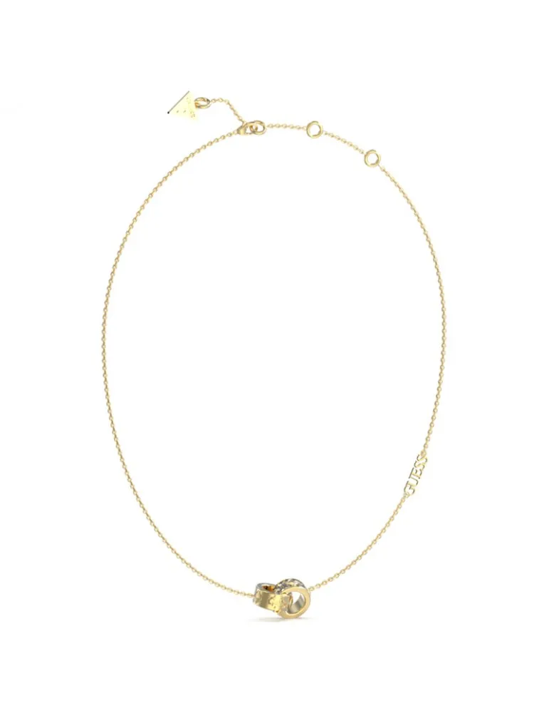 Collar Guess Mujer Forever Acero Dorado