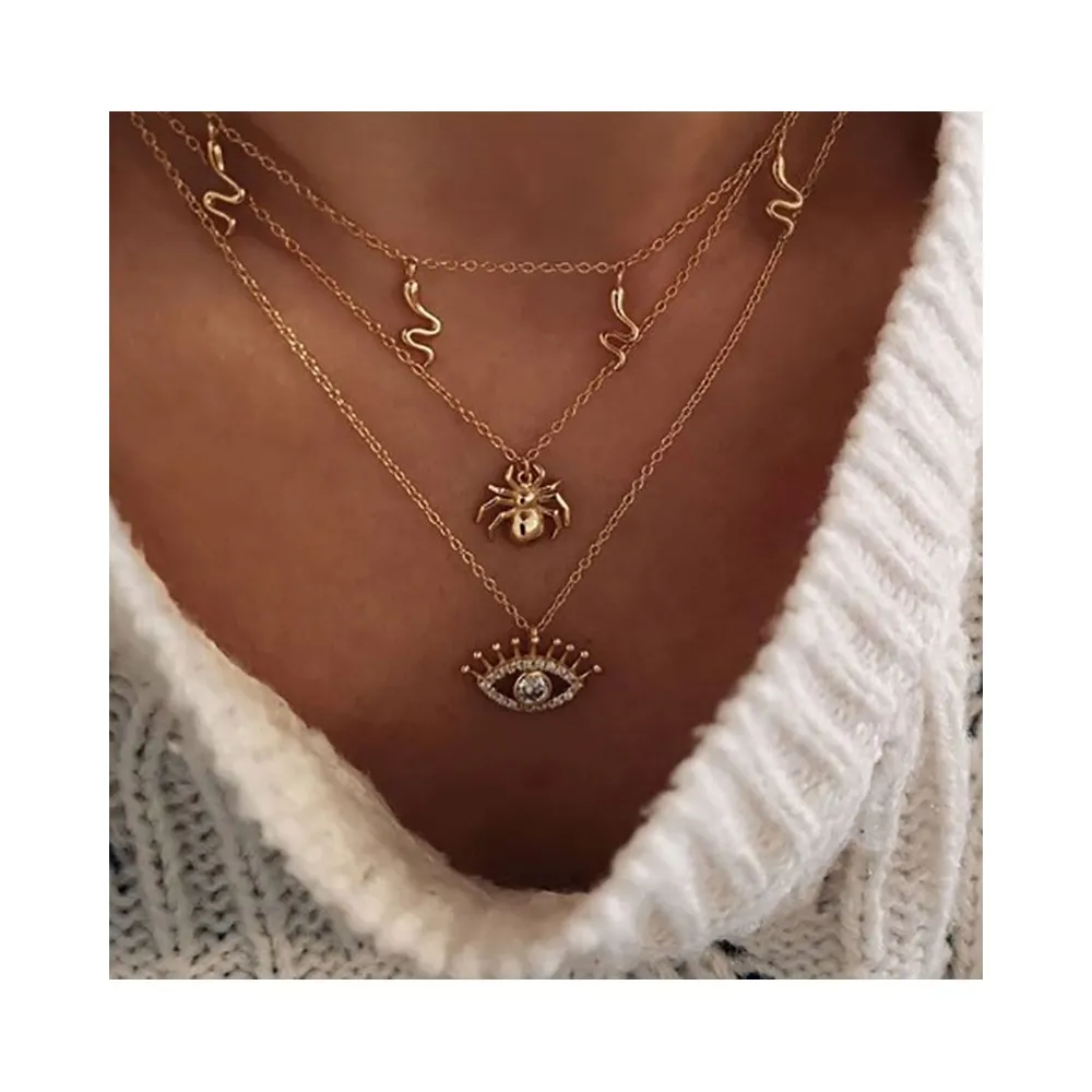 Collar Spider Oro