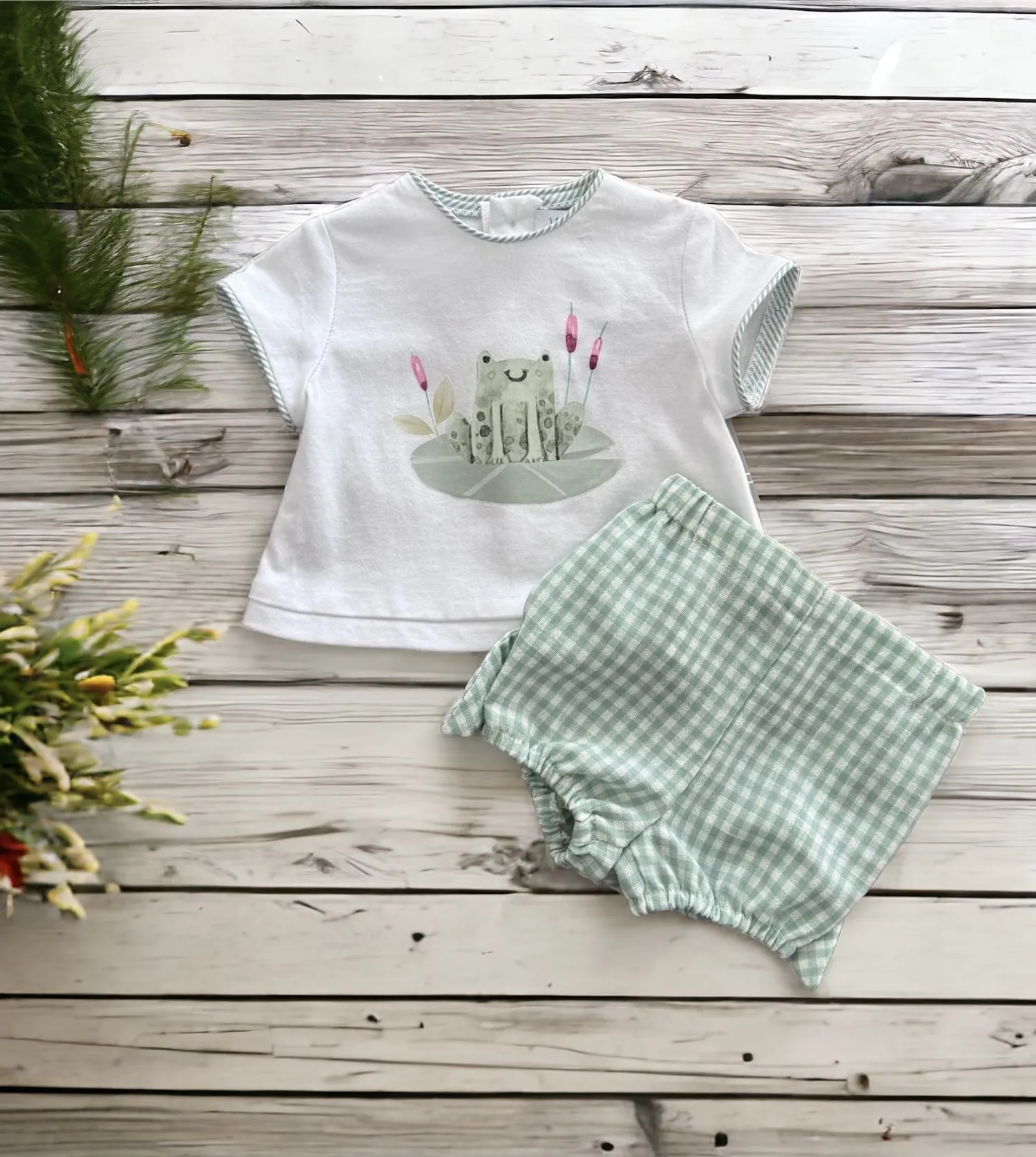 Conjunto para niño camiseta y bombacho colección Sirenas