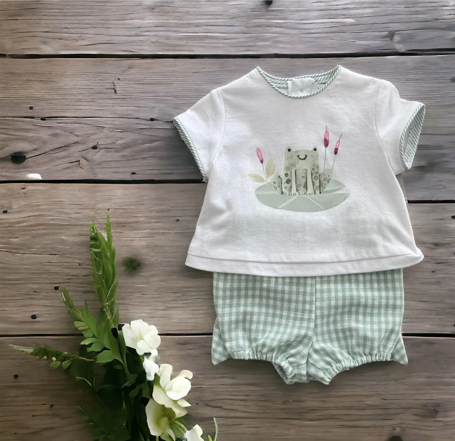 Conjunto para niño camiseta y bombacho colección Sirenas