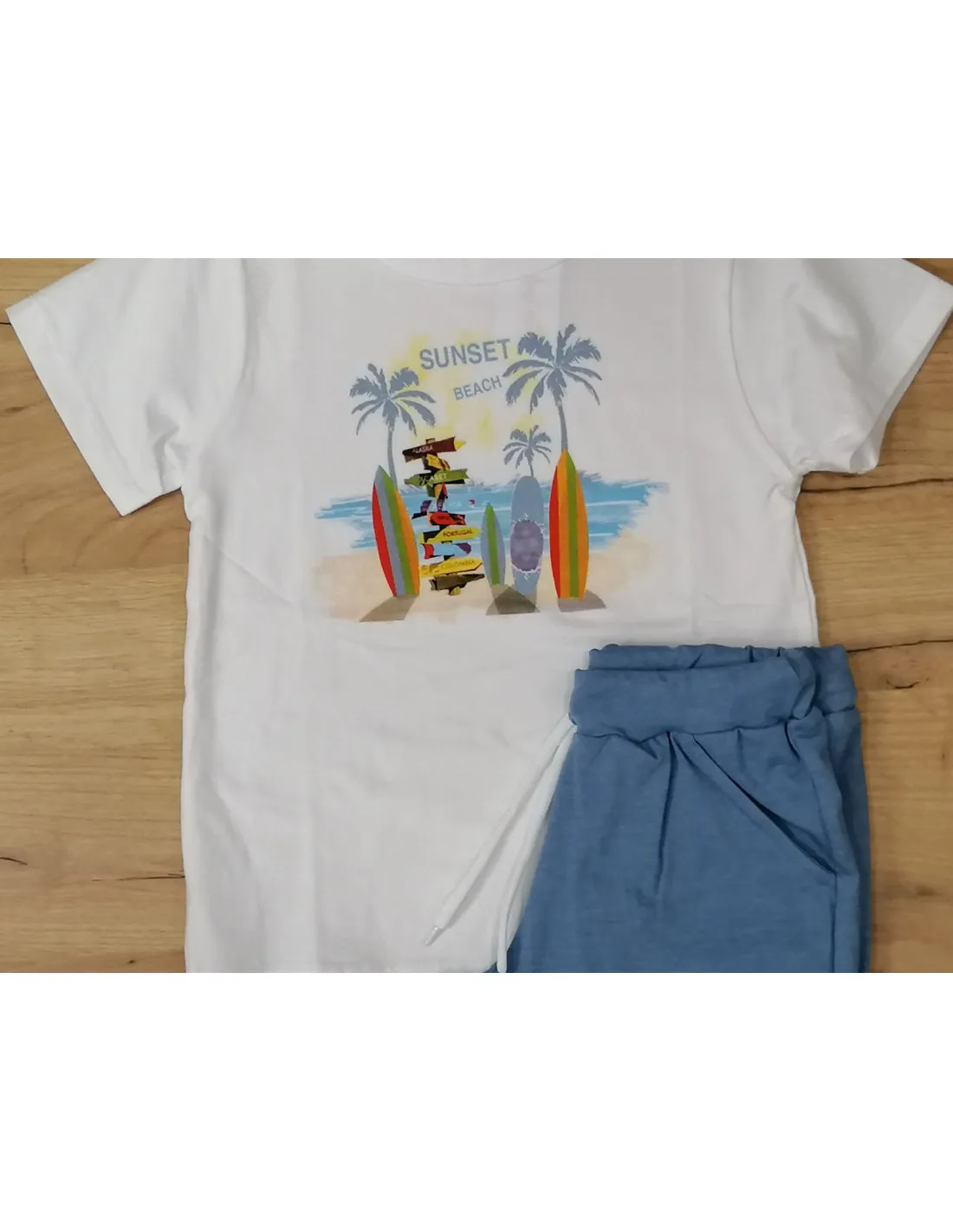 Conjunto para niño Surfero vaquero
