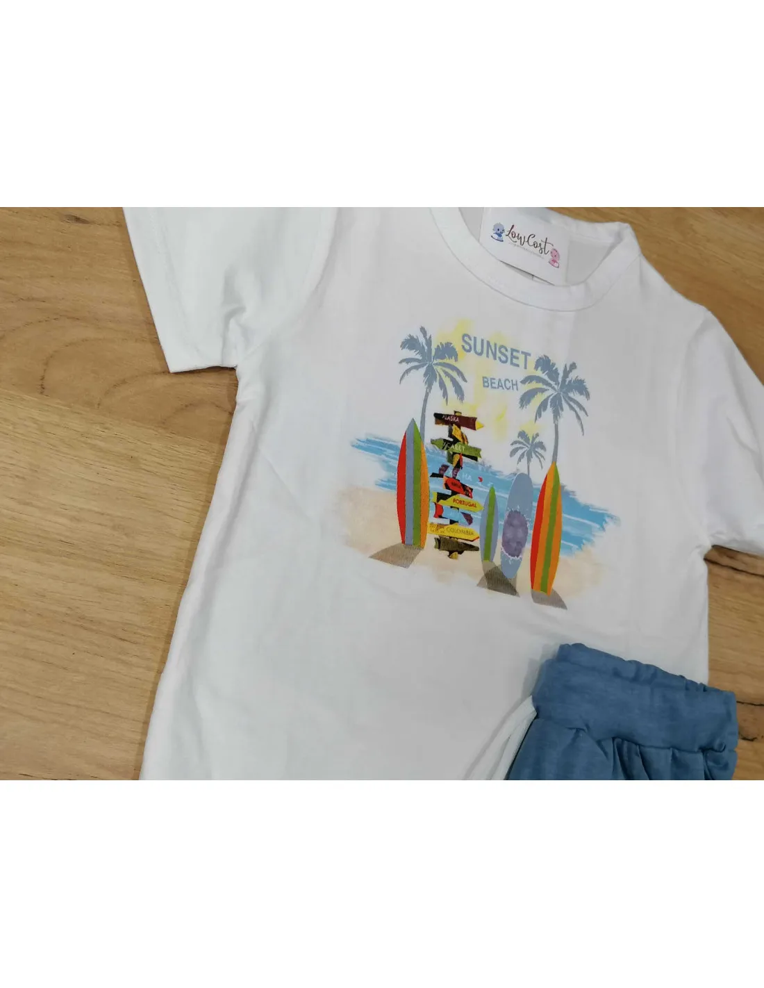 Conjunto para niño Surfero vaquero