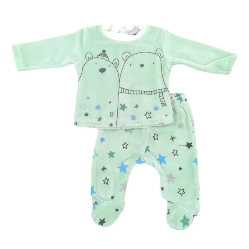 Conjunto tundosado para bebé