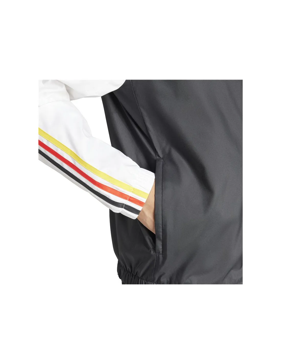 Cortavientos de Fútbol adidas Alemania Dna Hombre Negro