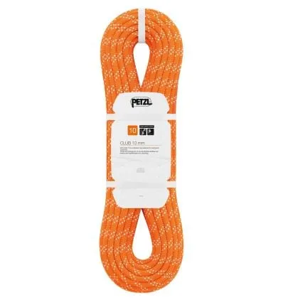 Cuerda semiestática PETZL Club 10MM (NARANJA) 60M