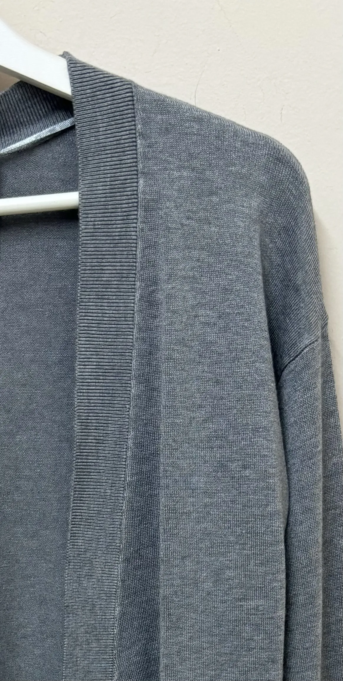 Cárdigan Pimba Largo Gris