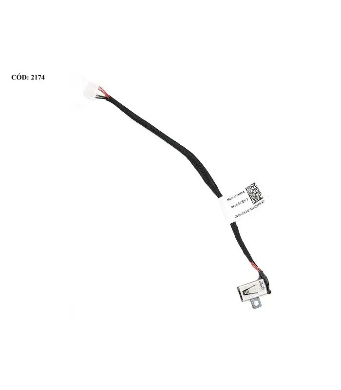 DC JACK POWER DELL INSPIRON 11 3000  3135 3147 3138 3152 3153 3157 3158 SERIES 0JCDW3 JCDW3+CABLE ORIG.