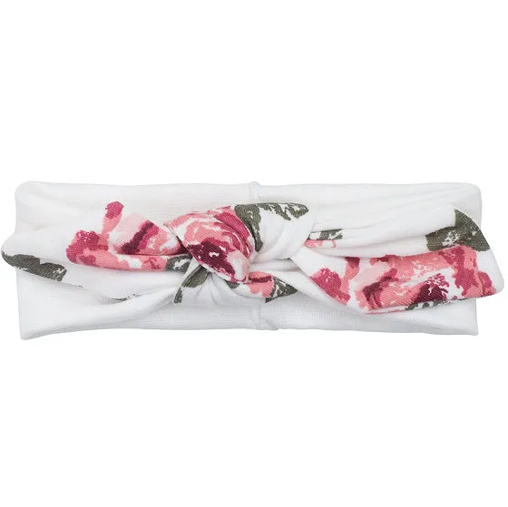 Diadema floral de bebé niña colección Roses
