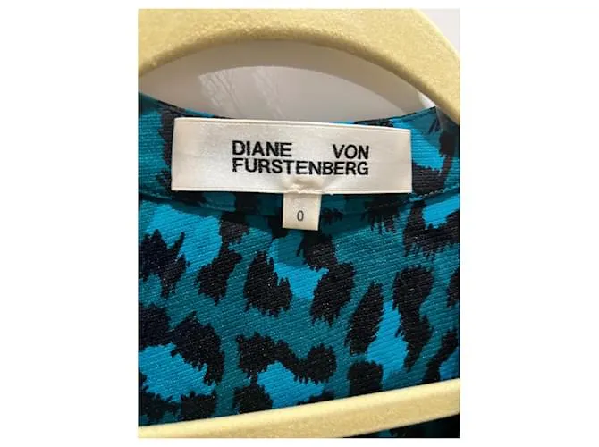 Diane Von Furstenberg Tops Azul 