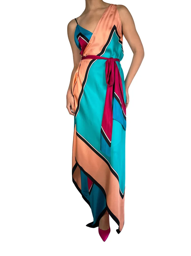 DIANE VON FURSTENBERG Vestido Wrap Seda